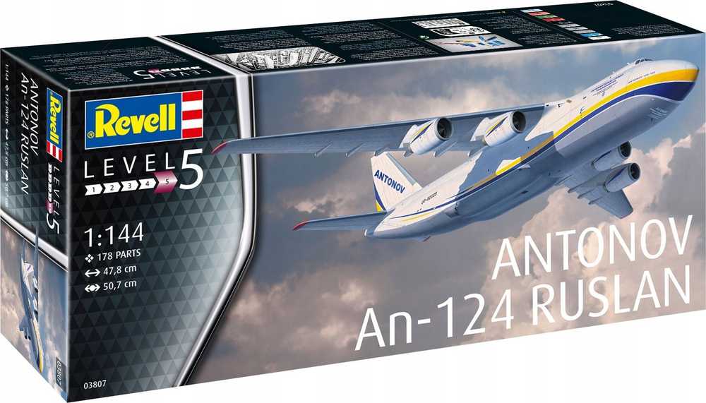 Revell – Antonovas AN-124 Ruslanas, 1/144, 03807