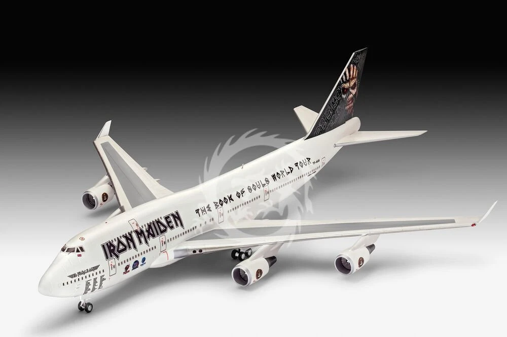 Revell – Boeing 747-400 Iron Maiden Ed Force One, 1/144, 03780