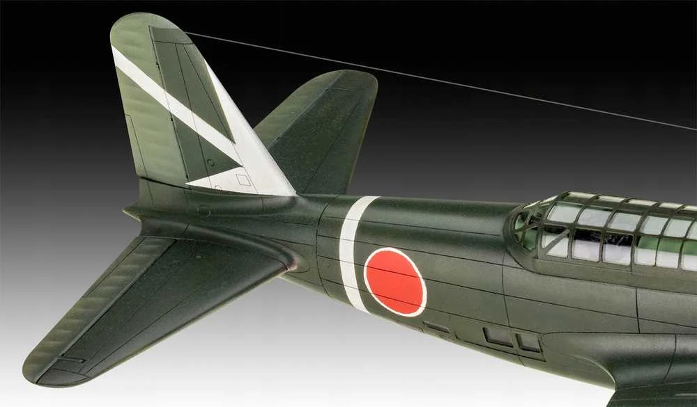 Revell Mitsubishi Ki-21-Ia Sally 1/72 plastikinis lėktuvo modelis