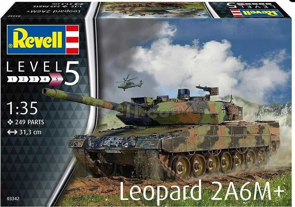Revell – Leopard 2 A6M+, 1/35, 03342