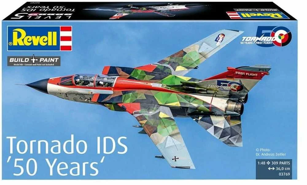 Revell Panavia Tornado IDS „50 Years“ 1/48 plastikinis surinkimo rinkinys