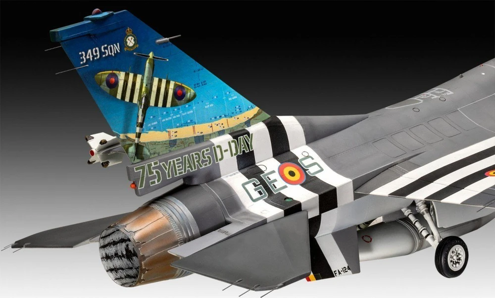 Revell – „General Dynamics F-16 Fighting Falcon“ – 50 metų jubiliejus, 1/32, 03802