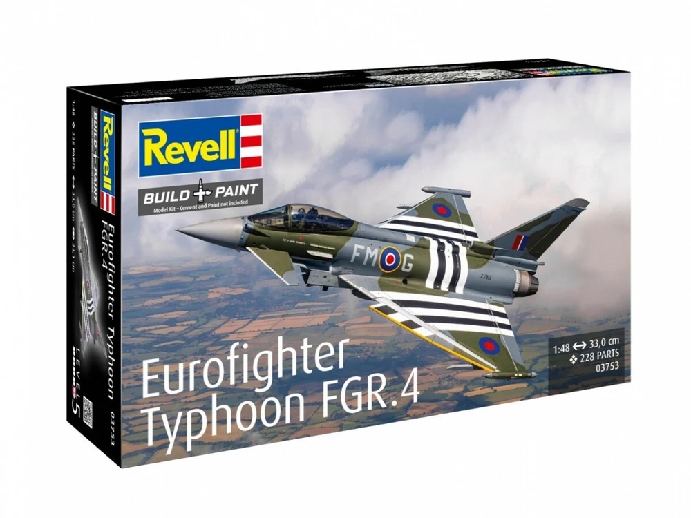 Revell Eurofighter Typhoon FGR.4 1/48 plastikinis lėktuvo rinkinys