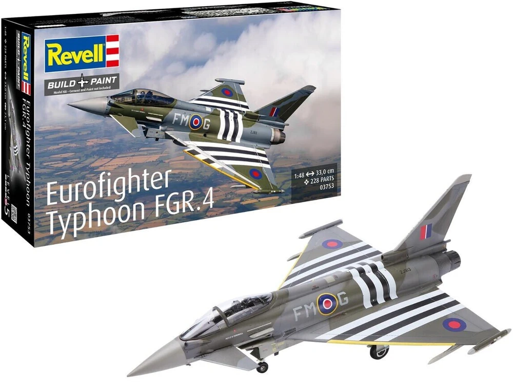 Revell Eurofighter Typhoon FGR.4 1/48 plastikinis lėktuvo rinkinys