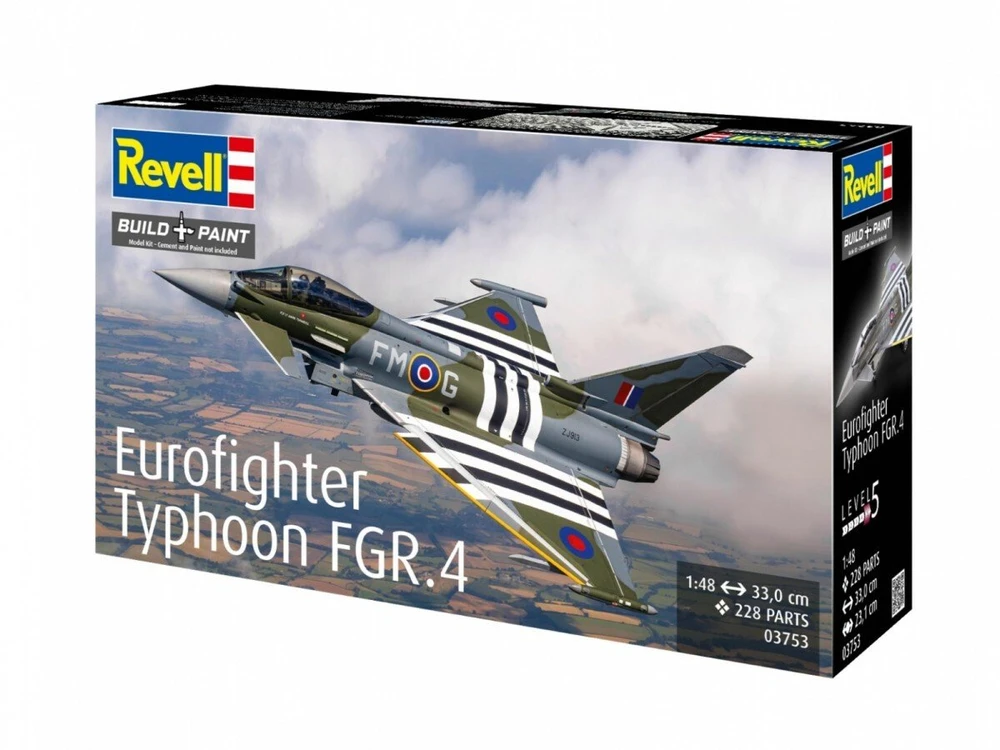 Revell Eurofighter Typhoon FGR.4 1/48 plastikinis lėktuvo rinkinys