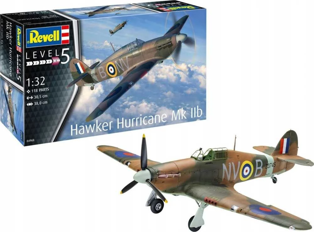 Revell – Hawker Hurricane Mk.IIB, 1/32, 04968