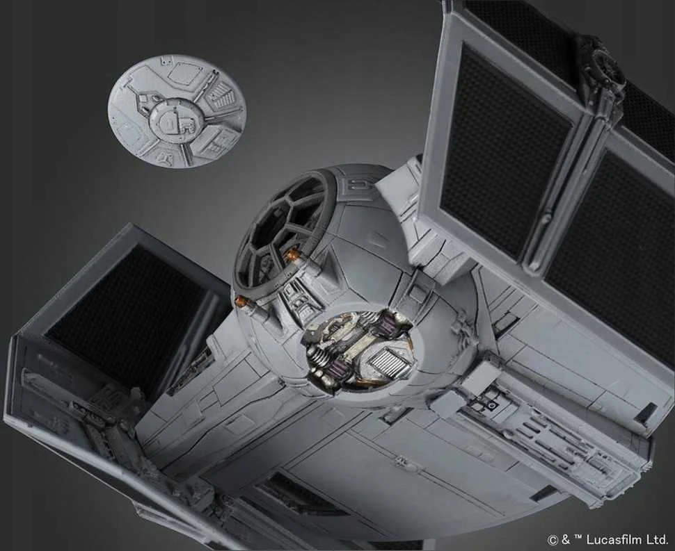 Revell Star Wars TIE Advanced x1 1/72 plastikinis surinkimo rinkinys Bandai