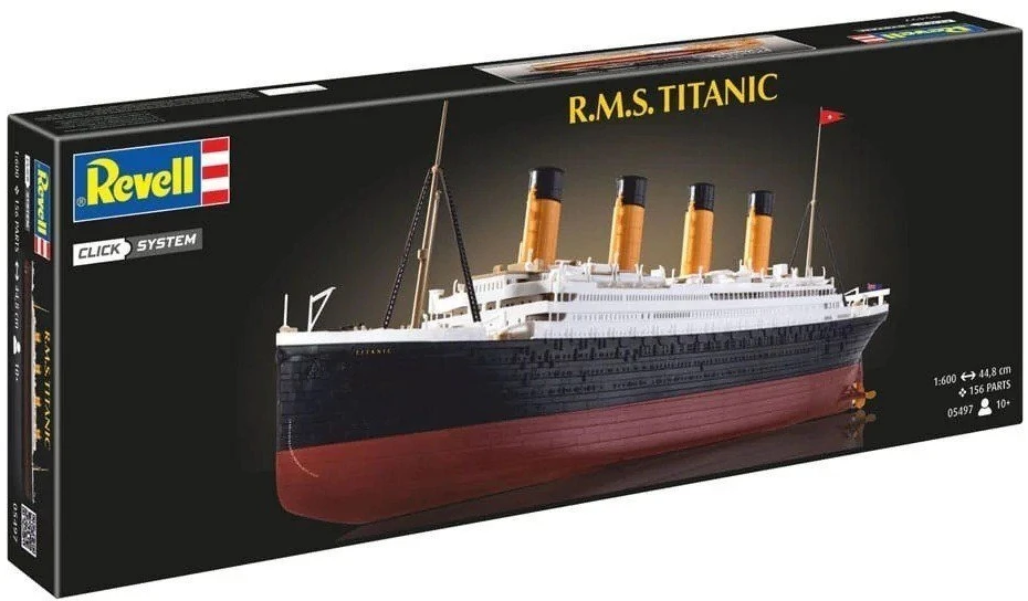 Revell R.M.S. Titaniko laivas 1/600 plastikinis Click System