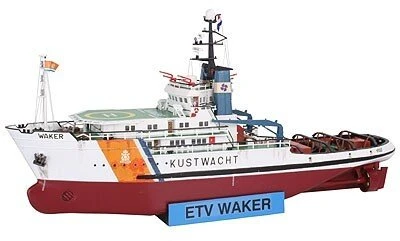 Revell ETV Waker Nyderlandų pakrančių apsaugos laivas 1:200