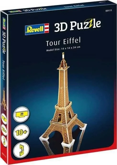 Dėlionė *****REVELL puzzle mini 3D muzikinis centras Eiffla 00111