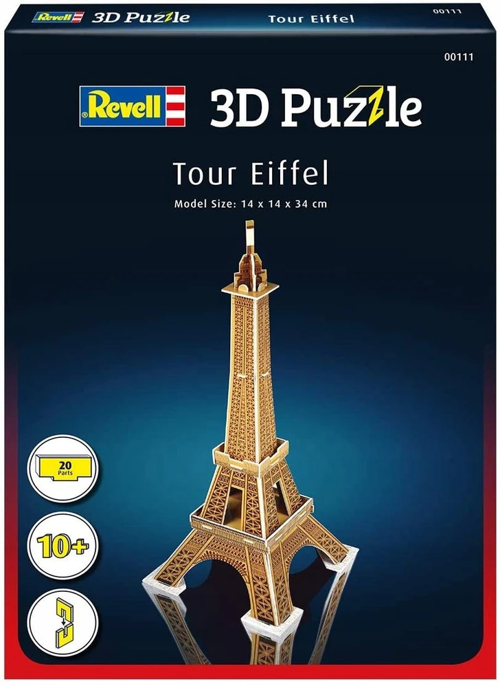 Dėlionė *****REVELL puzzle mini 3D muzikinis centras Eiffla 00111
