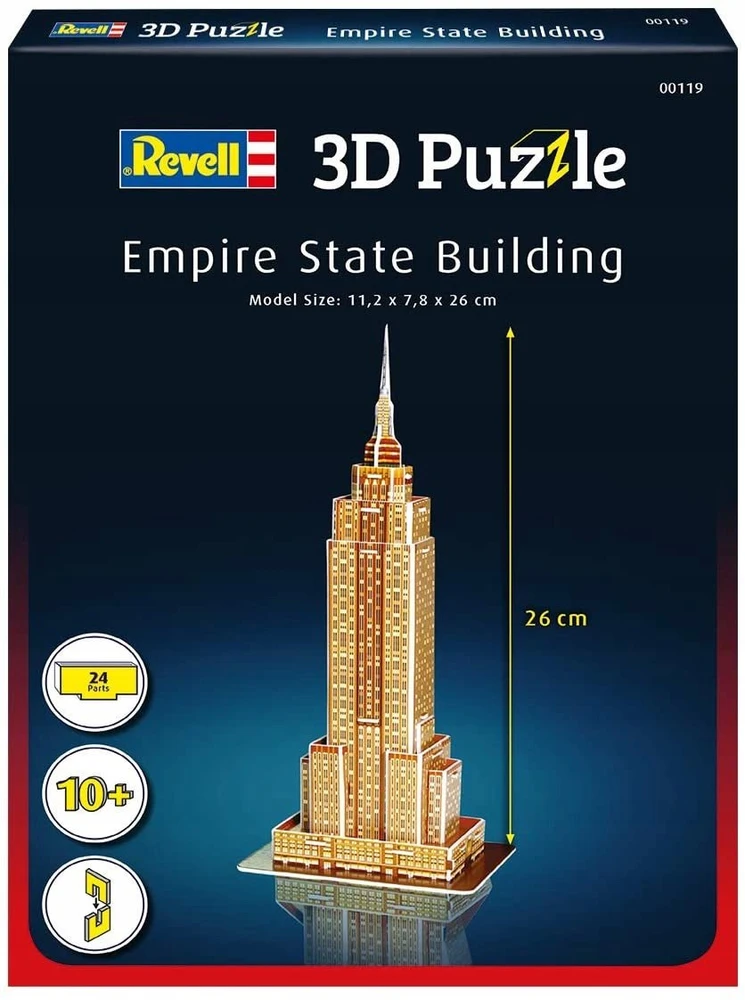 Dėlionė *****REVELL puzzle mini 3D muzikinis centras Eiffla 00111