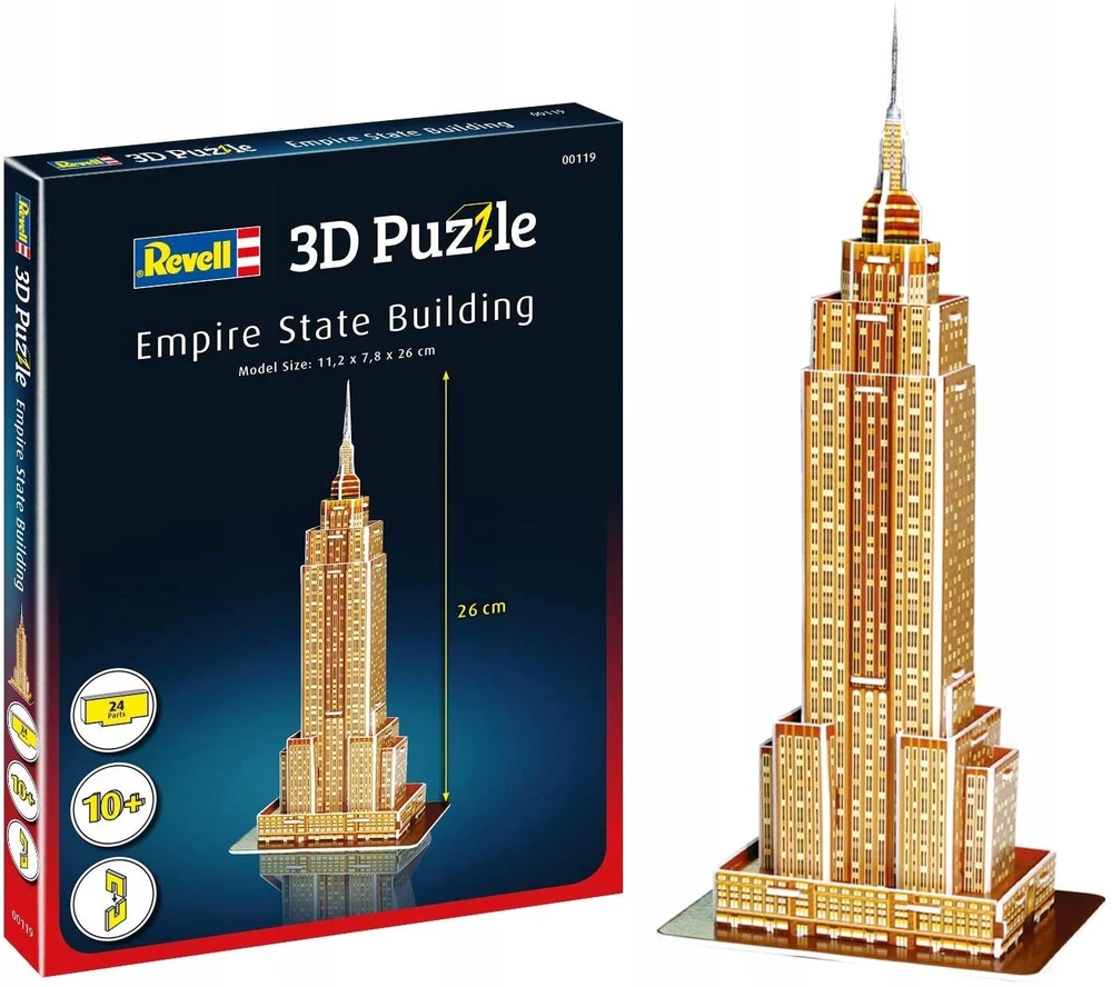 Dėlionė *****REVELL puzzle mini 3D muzikinis centras Eiffla 00111