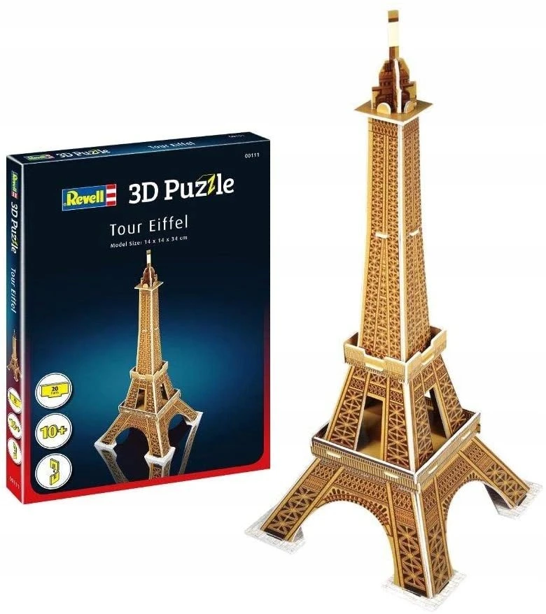 Dėlionė *****REVELL puzzle mini 3D muzikinis centras Eiffla 00111