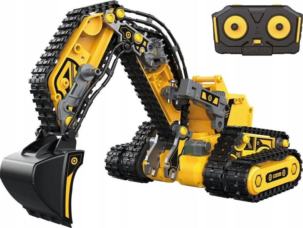 Revell RC 4in1 inžinerinė technika su pultu, surenkama, be klijų, 8+, 21304