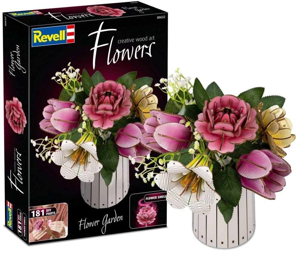 Revell medinis konstruktorius „Flower Garden“ 181 det.