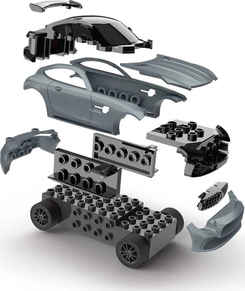 *****REVELL Mercedes-AMG GT pilkos spalvos. 23152
