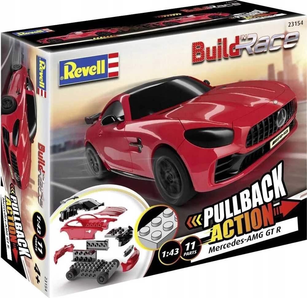 *****REVELL Mercedes-AMG GT raudonas sukonstruojamas 23154