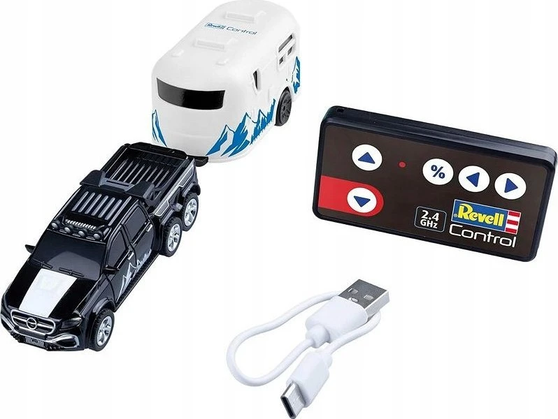 Revell REVELL mini RC automobilis su kemperiu, 23566