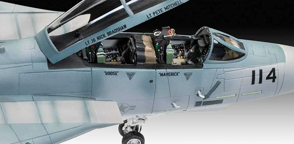 Revell Top Gun Maverick F/A-18E Super Hornet & F-14D Tomcat dovanų rinkinys 1/72