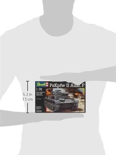 Revell PzKpfw II Ausf. F - PLASTIKINIS modeliavimo rinkinys