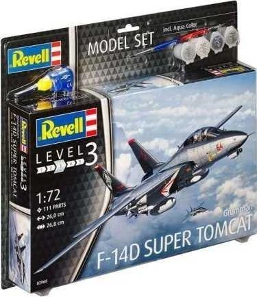 Revell F-14D Super Tomcat dovanų rinkinys 1/72 (63960)