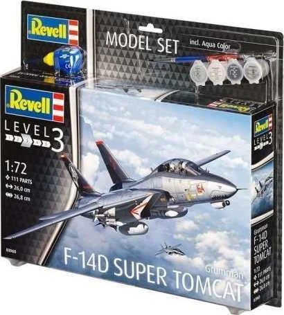Revell F-14D Super Tomcat dovanų rinkinys 1/72 (63960)