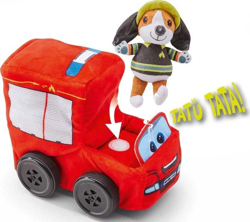„Revell“ mano pirmasis gaisrinės mašinos pliušinis automobilis su garso valdymu
