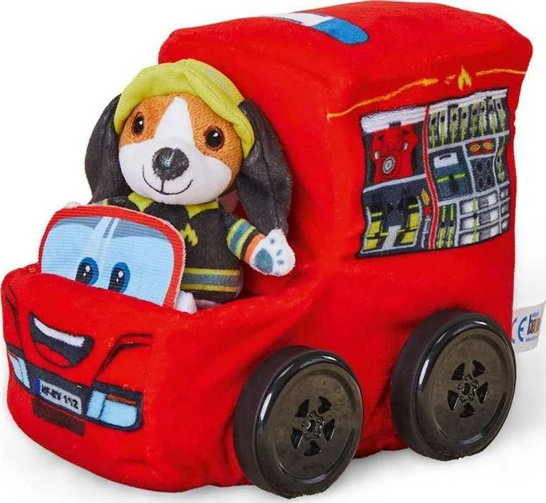 „Revell“ mano pirmasis gaisrinės mašinos pliušinis automobilis su garso valdymu