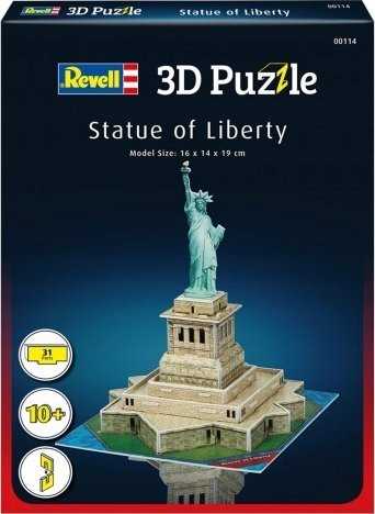 Dėlionė *****REVELL puzzle mini 3D Statua Wolnoci 00114