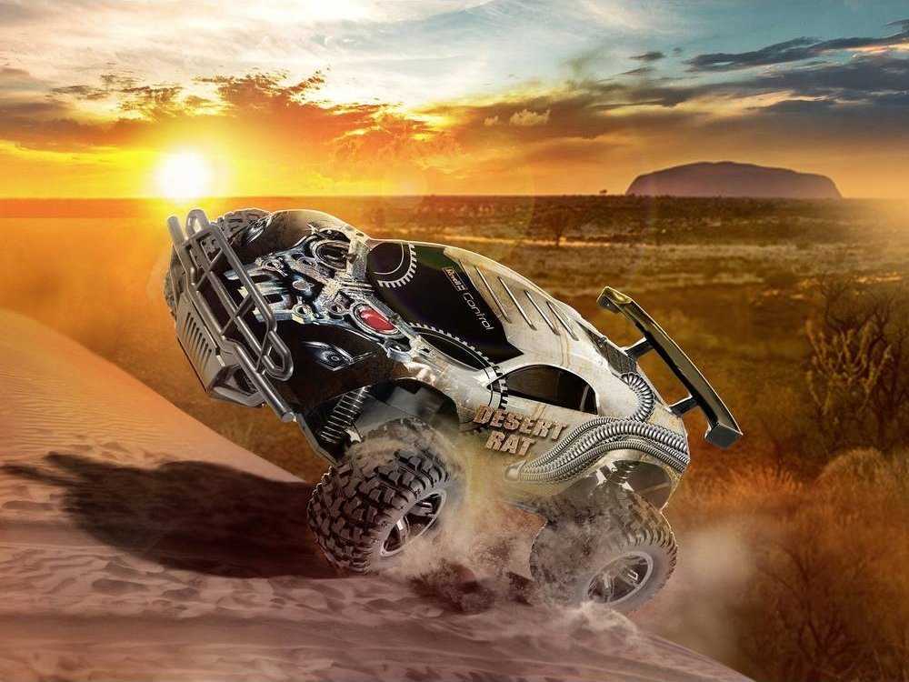 Revell Revell RC automobilis „Dykumos žiurkė“ (pilka/juoda)