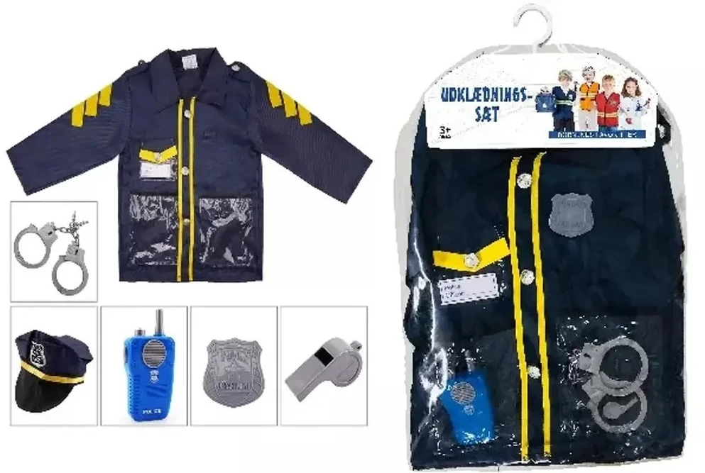 Revell Rinkinys przebierańców policja kurtka mėlyna su priedais