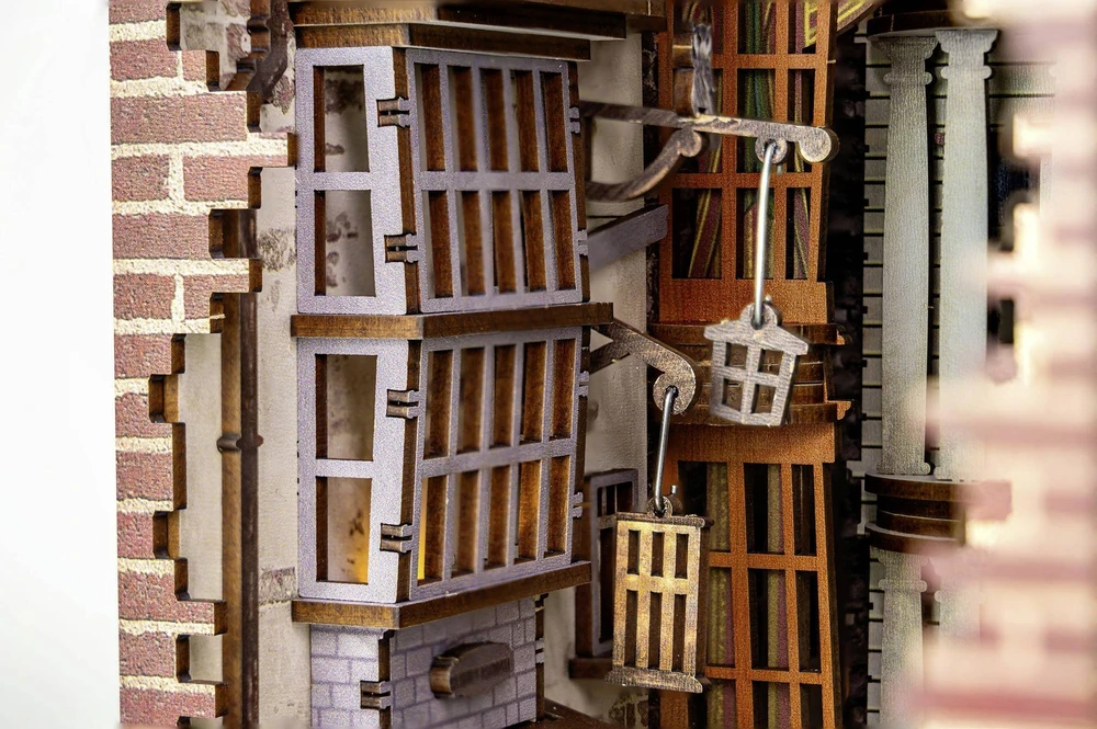 Revell medinis konstruktorius Tiny Adventures: Diagon Alley – Harry Potter