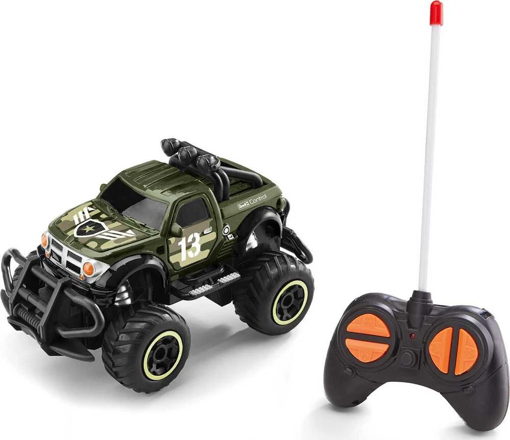 Revell radijo bangomis valdomas visureigis Field Hunter LED, 2CH, 23491