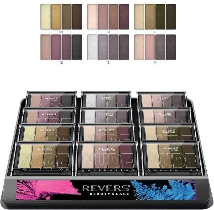 Revers REVERS Rinkinys Cienie do powiek Gallant Nude Set II P 1 op. - 12 vnt.