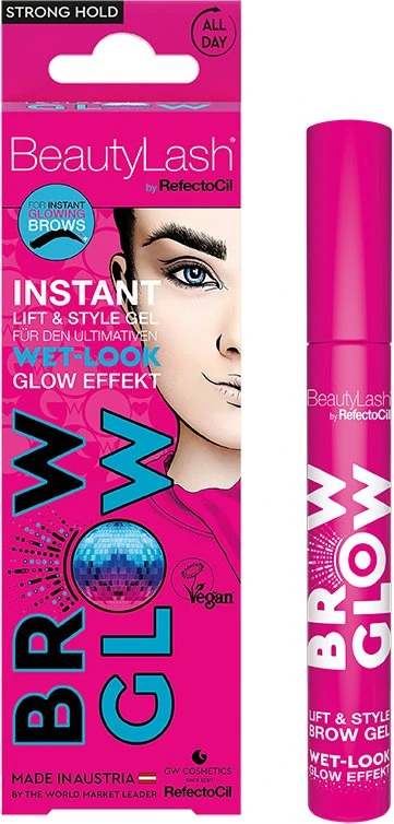 „Refectocil Beautylash Brow Glow“ antakių fiksavimo gelis, 14 ml