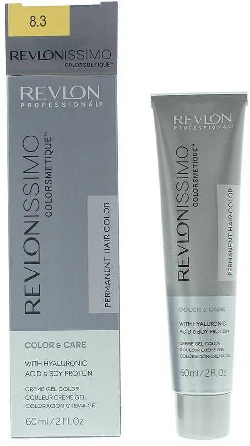 Revlon Colorsmetique KER-HA Complex Permanent Hair Dye 8.3 Light Golden Skirtas šviesiems plaukams, 60 ml