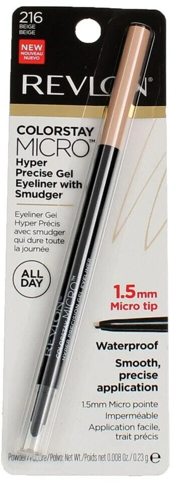 Revlon ColorStay Micro Hyper Gel Gel Pieštukas Akių apvadas 216 rusvai gelsvas 0.23 g