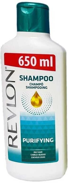 Revlon Purifying Šampūnas Hair Šampūnas Sebum Control, 650 ml