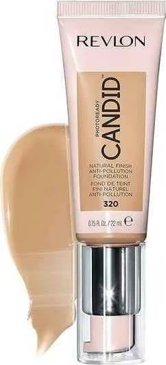 „Revlon PhotoReady Candid Natural Finish Kreminis“ makiažo pagrindas, 310 Butterscotch, 22 ml