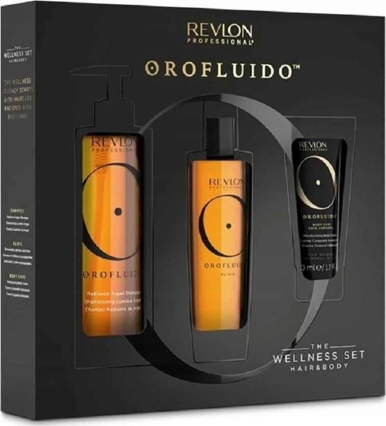 Revlon Professional Orofluido The Wellness Set plaukų aliejus ir serumas moterims, 100 ml