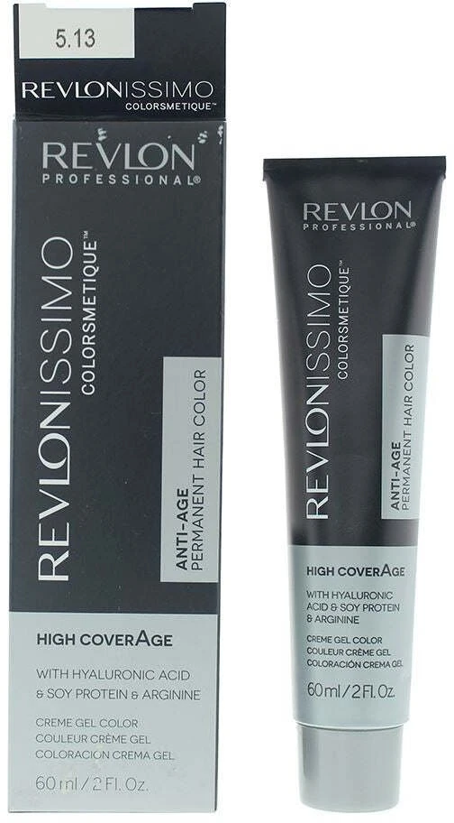 Revlon Revlonissimo Colorsmetique Permanent Hair Dye 5.13 Light rusvai gelsvas Brown, 60 ml