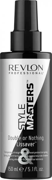 Revlon Professional Style Masters Double Or Nothing Lissaver nuo karščio apsaugantis purškiklis, 150 ml