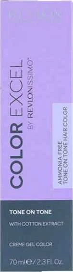 Revlon Color Excel pusiau permanentiniai plaukų dažai 4.65 Vidutinė Raudona Mahogany Brown, 70 ml