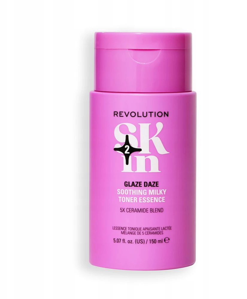 „Revolution Skincare Glaze Daze“ raminamasis toninis losjonas veidui, 150 ml