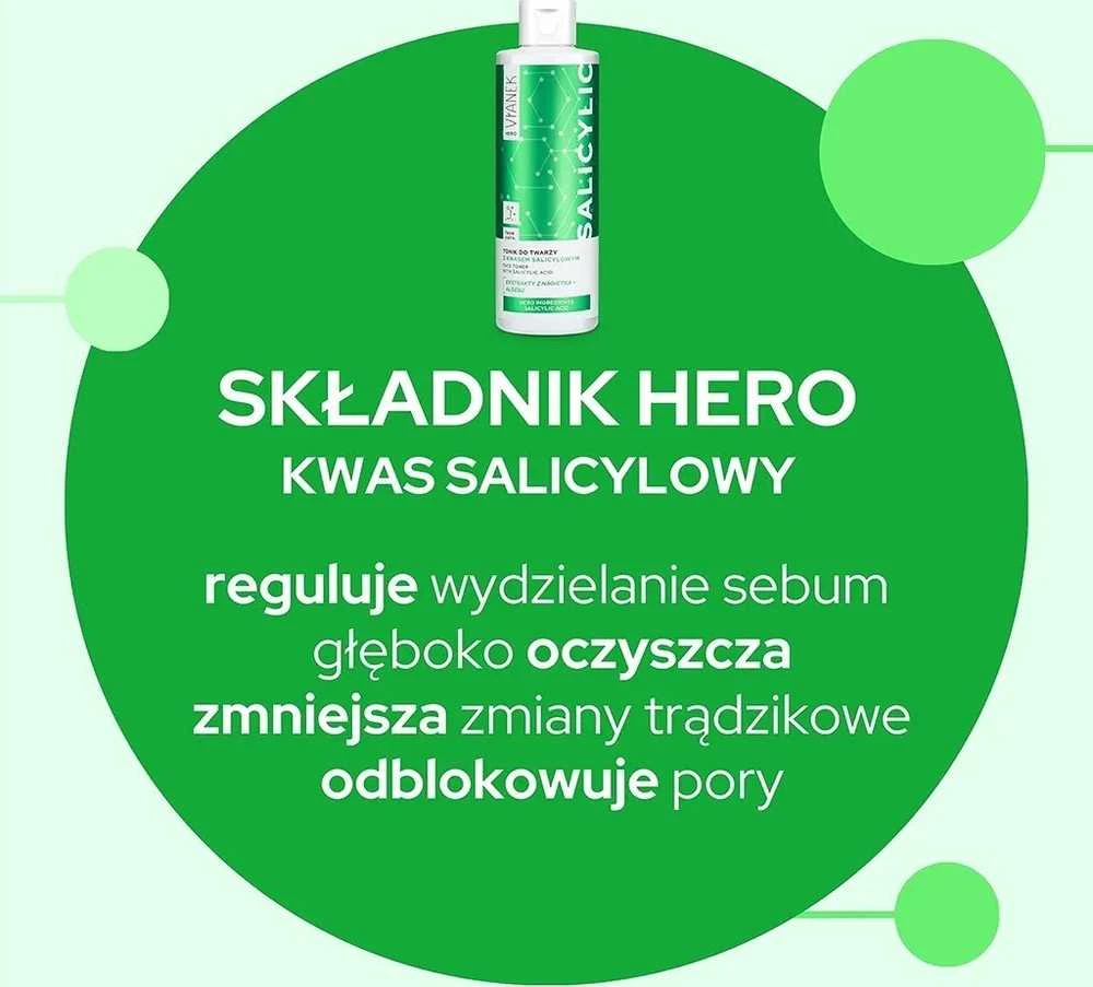 VIANEK Hero salicilo rūgštis, 75 ml