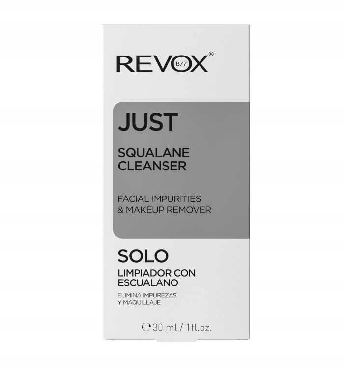 „Revox B77 Just Squalane“ valomasis veido gelis nuo nešvarumų, 30 ml