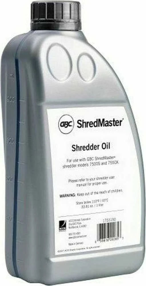 GBC ShredMaster smulkintuvo alyva 1L