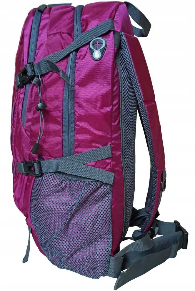 Turistinė kuprinė RG Camp Kuprinė Turystyczny Sportowy Damski Duży Rožinė Solidny KUBISPORT 40 L