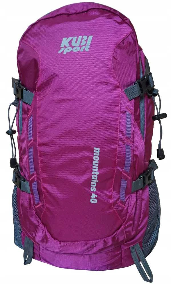 Turistinė kuprinė RG Camp Kuprinė Turystyczny Sportowy Damski Duży Rožinė Solidny KUBISPORT 40 L